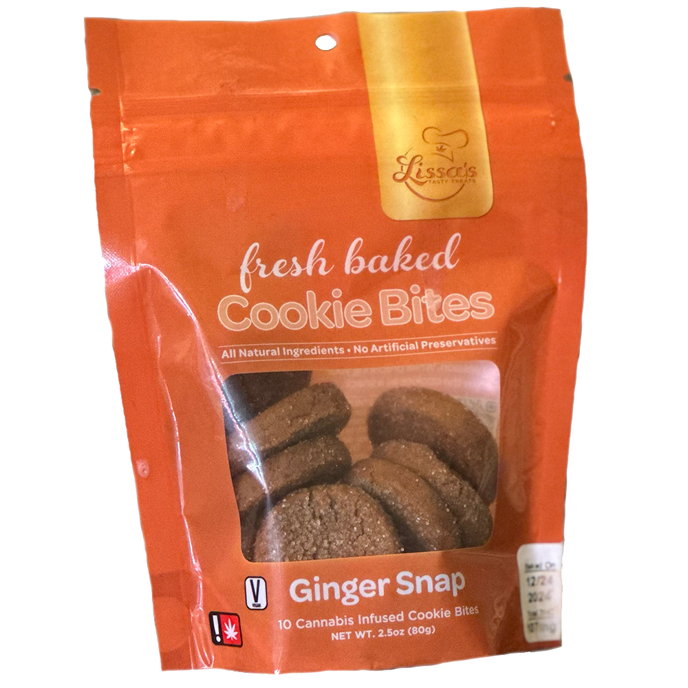 Ginger Snap Cookie Bites